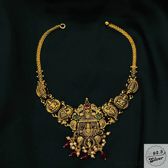 3D Temple Jewellery South Necklace - NCK12-05